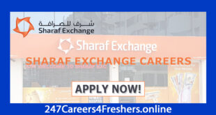 Sharaf Exchange Careers