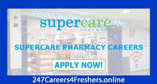 Supercare Pharmacy Careers